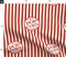 Popcorn, Movie, Box, Stripes, Red, White, Theater, Vintage, Fair, Circus Custom Printed Fabric by Spoonflower Various Fabrics by the Yard or Fat Quarter